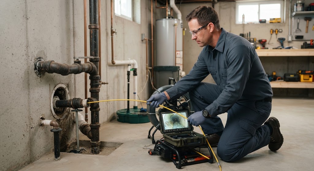 Dye testing a pool skimmer to locate a structural leak